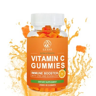 Gomitas naturales de vitamina C y zinc para la piel