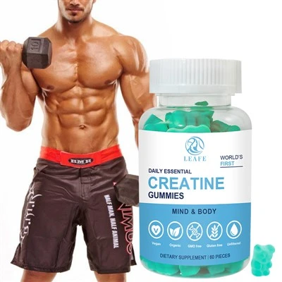 Gomitas veganas con infusión de creatina 500 mg